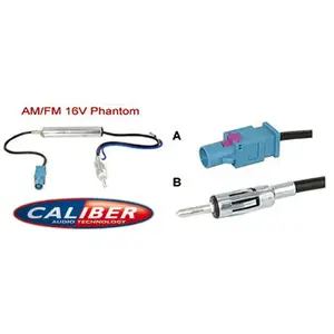 Caliber Adaptateur compatible avec Antenne Fakra-Din - Alimentation Phantom Active pas cher