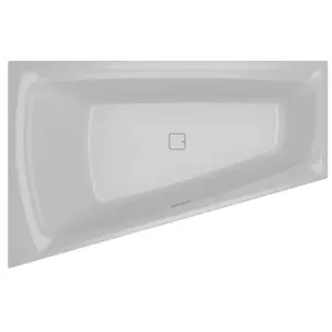 Riho Still Smart inbouw hoekbad met ligzijde en hoek rechts 170x110cm glans wit acr2l pas cher