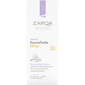 Zarqa Zonnefluïde SPF 30 Sensitive 50 ml pas cher