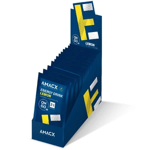 Amacx Boîte De Boisson Énergétique Monodose On The Go Citron 42g 12 Un... pas cher