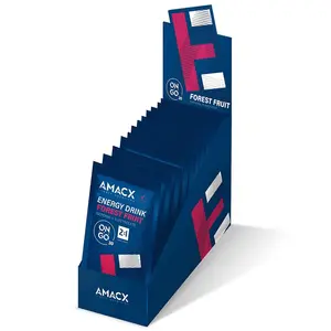 Amacx Boîte Monodose De Boisson énergisante On The Go Aux Fruits Des B... pas cher