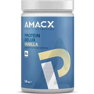 Amacx Protein Delux - Whey Protein - Proteine Poeder - Hersteldrank - Vanilla - 1000 gram pas cher