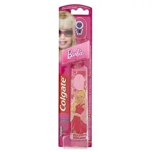 Colgate Brosse à Dents à Pile Barbie - Lot de 3 pas cher