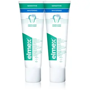 Comparateur de prix : Elmex - Sensitiv e Whitening 75 ml Whitening teeth