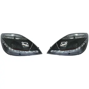 AUTO-STYLE Set koplampen DRL-Look passend voor Ford Fiesta VI 2002-2008 - Zwart pas cher
