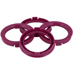 TPI Centreerringen 70.1->66.1mm Paars 4 stuks pas cher