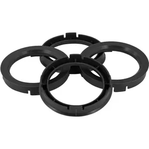 TPI Centreerringen 69.1->59.6mm Zwart 4 stuks pas cher
