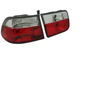 AutoStyle Set Achterlichten passend voor Honda Civic Coupe 1996-2001 - Rood/Helder pas cher