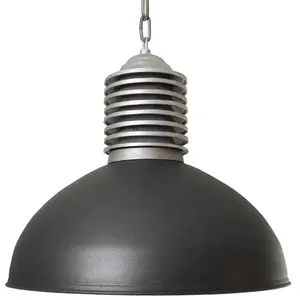 Hanglamp Old Industry XXL Antraciet pas cher