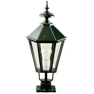 Ks Nostalgische lantaarn lamp 1503 - Bergharen K7C Kleur: Zwart Ral 9005 - Outlet