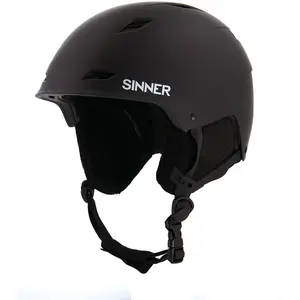 SINNER - mount - Ski helm heren - Black/Black/White pas cher