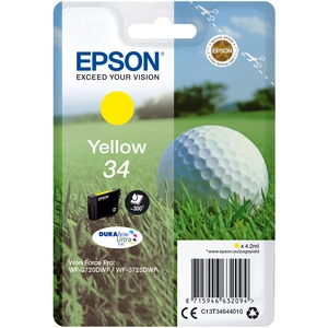 Epson 34 - jaune - originale - cartouche d'encre pas cher