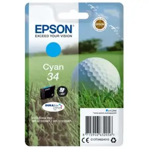 Epson 34 - cyan - originale - cartouche d'encre pas cher