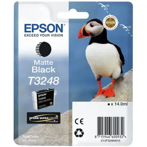 Cartouche d’encre Epson Macareux T3248 Noir Mat pas cher