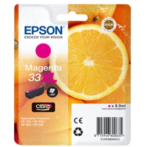 Comparateur de prix : Epson Ink Cartouche D´encre Claria Premium 33 Xl T 3363
