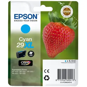 EPSON T2992 XL CYAN - STRAWBERRY pas cher