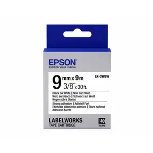 Epson Ruban LK-3wbw White/Black pas cher