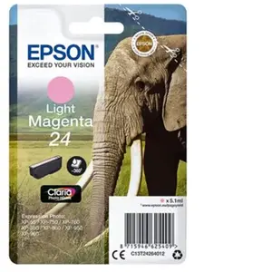 Epson 24 - magenta clair - originale - cartouche d'encre pas cher