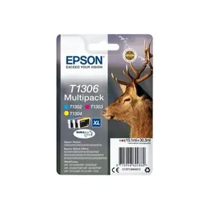 Epson T1306 Multipack - pack de 3 - XL - jaune, cyan, magenta - origin...Vendu parfnac-be