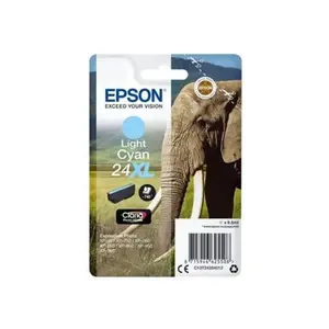 Epson 24XL - taille XL - cyan - originale - cartouche d'encre pas cher