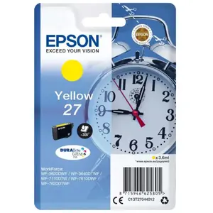 Cartouche d'encre Epson Série Réveil 27, Jaune pas cher