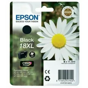 Cartouche d'encre Epson Série Pâquerette 18 XL - Noire pas cher