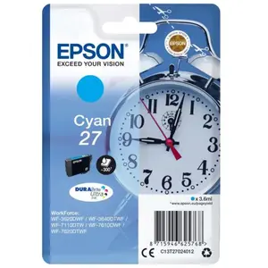 Cartouche d'encre Epson Série Réveil 27, Cyan pas cher