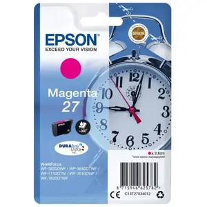 Cartouche d'encre Epson Série Réveil 27, Magenta pas cher