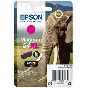 Cartouche d'encre Epson Série Eléphant 24 XL - Magenta pas cher