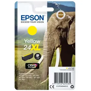 Cartouche d'encre Epson Série Eléphant 24 XL - Jaune pas cher