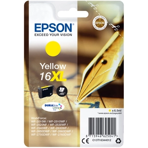 EPSON Cartouche d'encre 16 XL Jaune - Plume (C13T16344022) pas cher