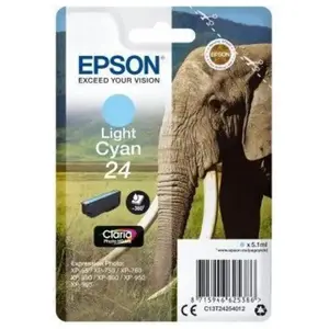 Epson 24 - cyan clair - originale - cartouche d'encre pas cher