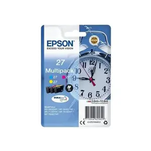 Epson 27 Multi-Pack - pack de 3 - jaune, cyan, magenta - originale - c... pas cher
