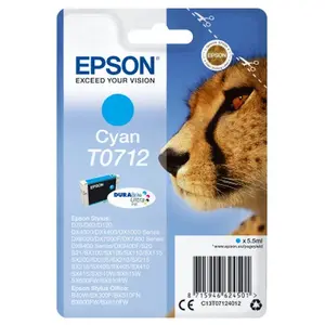 Cartouche Epson T0712 cyan DURABrite Ultra pas cher