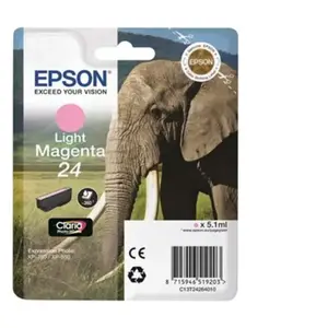 Epson 24 - magenta clair - originale - cartouche d'encre pas cher