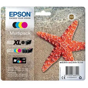 Epson Etoile de mer 603XL Noir 603 CMJ pas cher