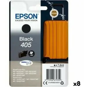 Cartouche d'encre originale Epson 405 Noir (8 Unités) pas cher
