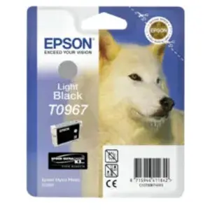 EPSON Cartouche d'encre T0967 Gris - Loup (C13T09674010) pas cher