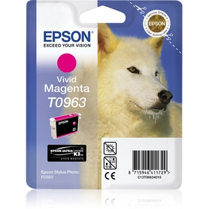 EPSON Cartouche d'encre T0963 Magenta - Loup  (C13T09634010) pas cher