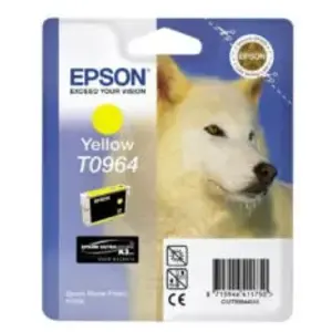 EPSON Cartouche d'encre T0964 Jaune - Loup (C13T09644010) pas cher