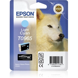 EPSON Cartouche d'encre T0965 Cyan clair - Loup (C13T09654010) pas cher