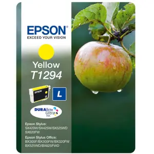 Comparateur de prix : Cartouche d'encre Epson T1294 Pomme - Jaune