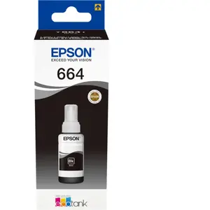 Epson T6641 - noir - recharge d'encre pas cher