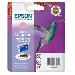 Cartouche d'encre Epson Claria T0806 Colibri - Magenta clair pas cher