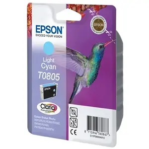 EPSON Cartouche d'encre T0805 Cyan clair - Colibri (C13T08054011) pas cher