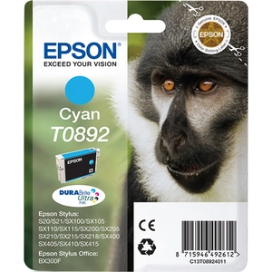 Epson T0892 - cyan - originale - cartouche d'encre pas cher