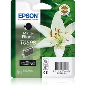 Epson T059 (C13T059840) Inktcartridge Mat-zwart pas cher