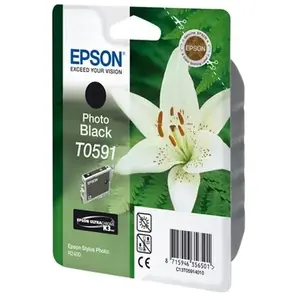 Epson T059 (C13T059140) Inktcartridge Foto-zwart pas cher