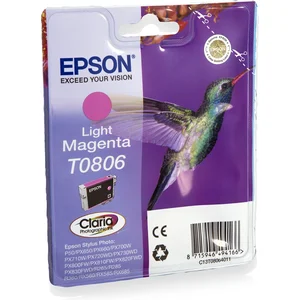 Epson T0806 - Inktcartridge / Licht Magenta pas cher