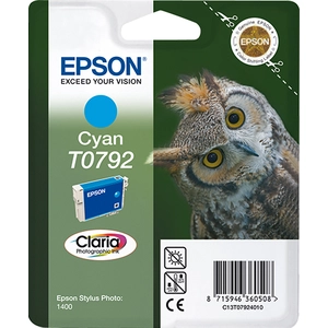 Epson T079 (C13T07924010) Inktcartridge Cyaan pas cher